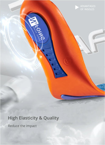 Sport Orthopedic Insoles for Feet Men Women EVA Breathable Shock Absorption Shoes Insole for Running Basketball Sport Care Pads - Zen Fit Plus