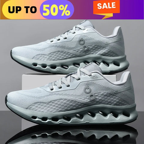 AIR Men Sports Running Shoes Casual Marathon Sneakers Breathable Lightweight Comfort Brand Men Athletic Tenis Walking Sneakers