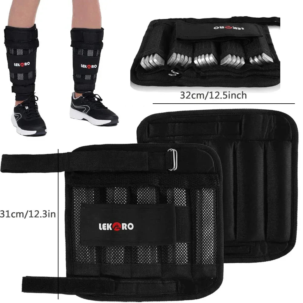 20kg Adjustable Weight Training Suit Empty Bag Fitness Running Vest, Hand And Foot Strength Training Physical Training Clothing - Zen Fit Plus