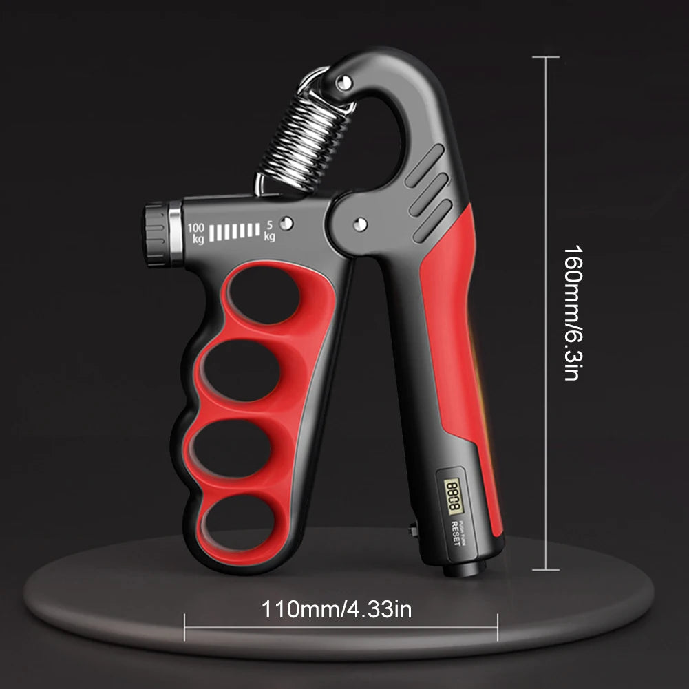 5-100KG Grip Strength Trainer Wrist Expander Adjustable Resistance Fitness Gym Training Hand Gripper for Muscle Building Recover Zen Fit Plus