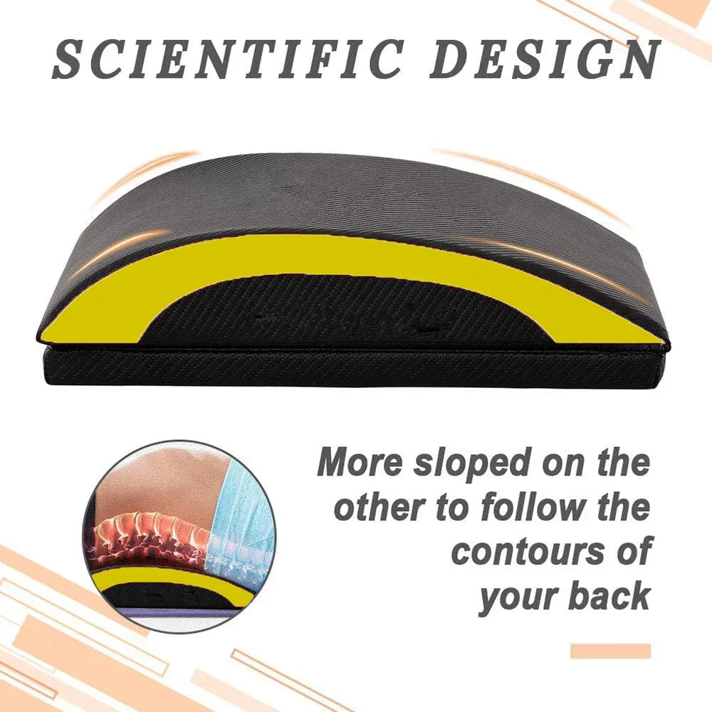 Tailbone Protector Sit Up Mat The Original Abdominal Core Trainer Mat for Full Range of Motion Sit ups Crunches and Ab Workouts - Zen Fit Plus