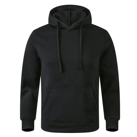 Men's and Women's Warm Sweatshirt Casual Solid Color Streetwear Pullovers Sport Fitness Pocket Hoodies Multi Color Zen fit plus