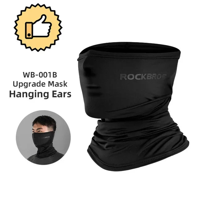 ROCKBROS Cycling Headwear Sport Scarf Running Face Mask Outdoor Fishing Seamless Magic Bandana MTB Bike Moto Bicycle Headband Zen fit plus