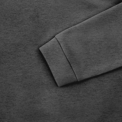 American autumn and winter heavy fleece long-sleeved men's sweater half zipper loose stand-up collar pullover men's sweater - Zen Fit Plus