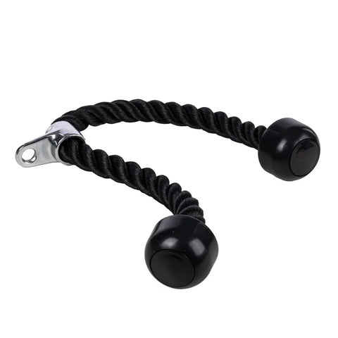 Tricep Rope for Push Pull Down Exercises Arm Muscle Resistance Bands for Body Building Strength Training Zen fit plus