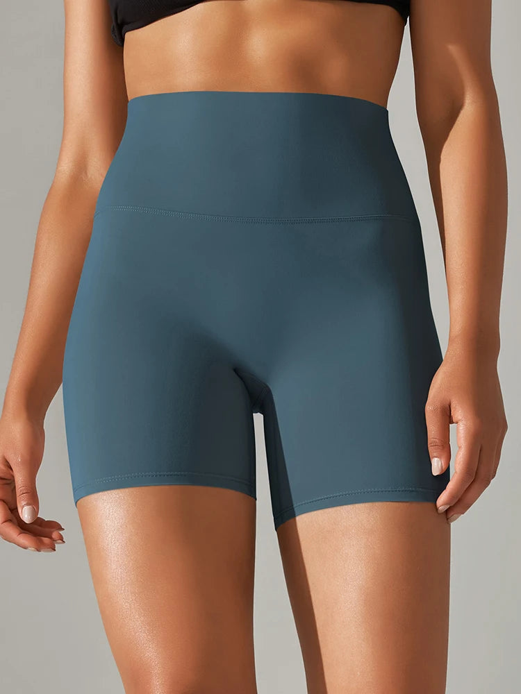 Women Sports Short Yoga Legging Shorts Squat Proof High Waist Fitness Tight Shorts Quick Drying Cycling Workout Gym Shorts Zen fit plus