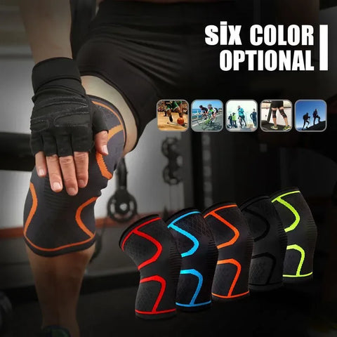 1pc Knee Brace Knee Sleeve Support For Men And Women Knee Pads For Running, Hiking Knee Support Arthritis Joint Pain Relief - Zen Fit Plus