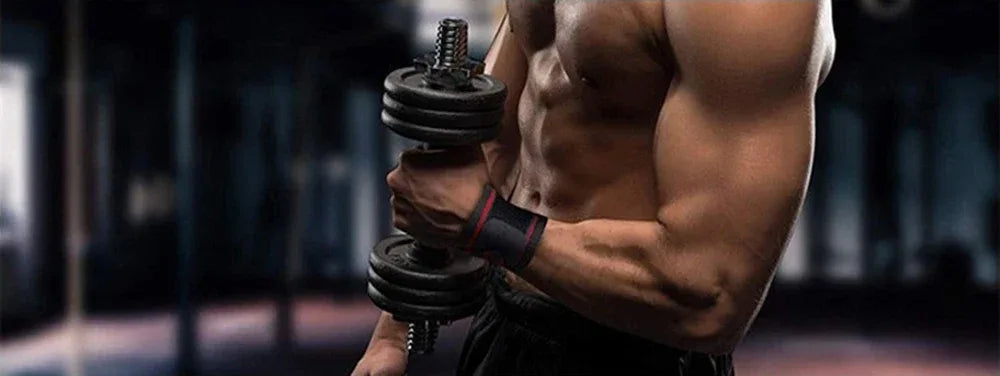 Fitness Wrist Wraps Weight Lifting Gym Wrist Straps Cross Training Padded Thumb Brace Strap Power Hand Support Bar Wristband - Zen Fit Plus