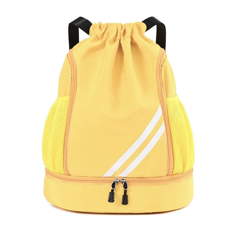 Fitness Gym Bag Backpack Women Men Basketball Backpack Outdoor Soccer Football Storage Bags Training Drawstring Sports Knapsack Zen fit plus