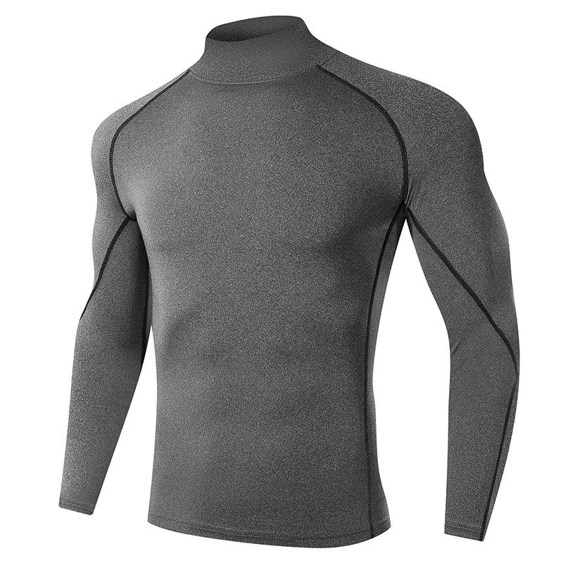 Men Running T shirt Quick Dry Bodybuilding Sport Shirt Long Sleeve Compression Top Fitness Tight Rashgard Gym T-Shirt Men - Zen Fit Plus