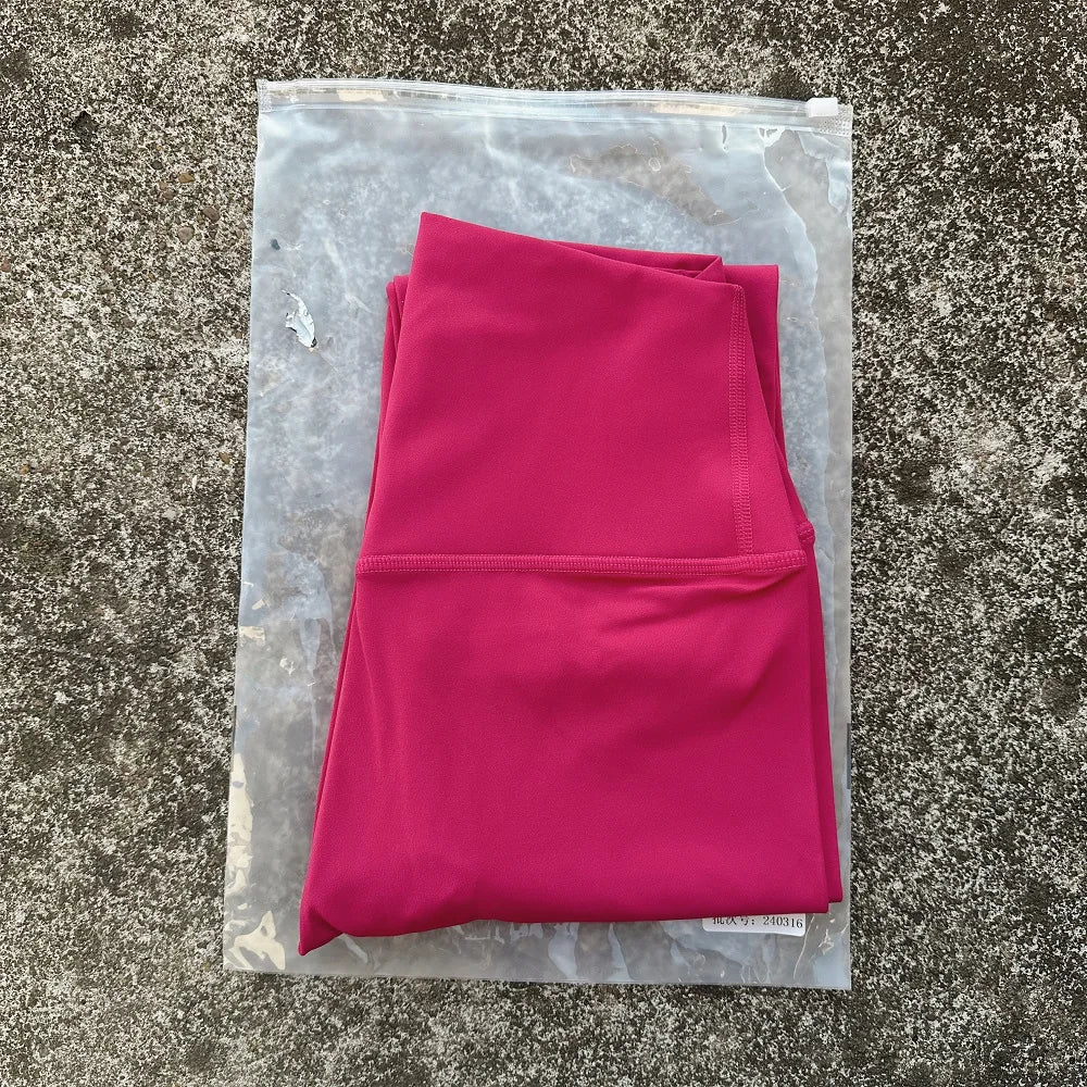 Solid Color Back Waist Pocket High Waist Yoga Legging Women Sport Cropped Pants Butter Athletic Gym Comprehensive Training Jog Zen fit plus