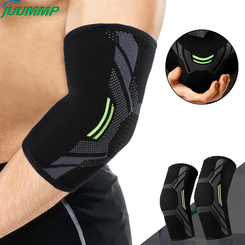 Elbow Support Elastic Gym Sport Elbow Protective Pad Absorb Sweat Sport Basketball Volleyball Tennis Arm Sleeve Elbow Brace Zen fit plus