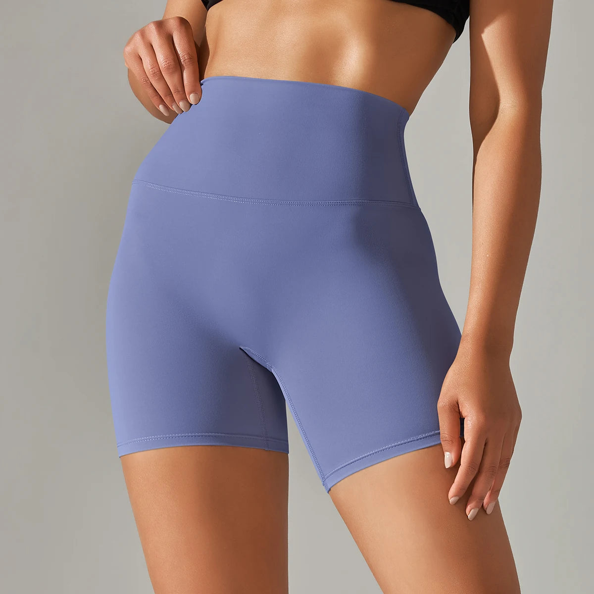 Women Sports Short Yoga Legging Shorts Squat Proof High Waist Fitness Tight Shorts Quick Drying Cycling Workout Gym Shorts Zen fit plus