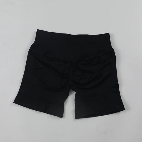 Impact Shorts Low Ribbed Waist Band Yoga Shorts Seamless Scrunch Bum Workout Gym Shorts Booty Hight Stretch Running Shorts Zen fit plus