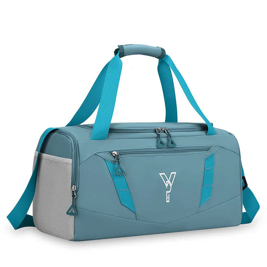 Woman Sports Gym Handbag Waterproof Fitness Training Bag Dry Wet Swimming Tote With Shoes Pocket Travel Luggage Shoulder Bags Zen fit plus