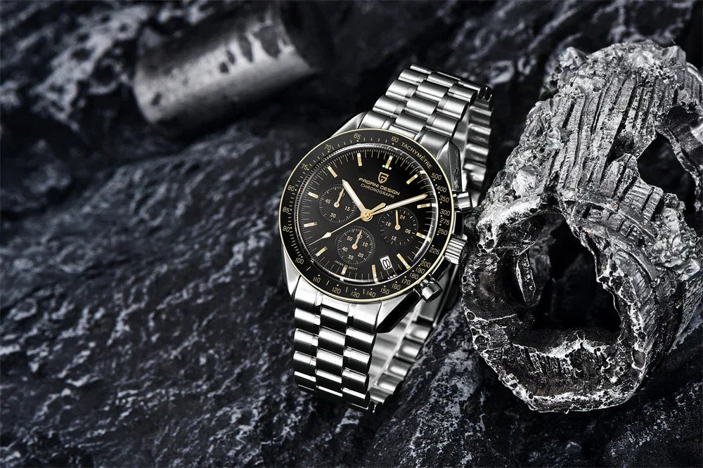 VK63 Chronograph Waterproof Mens Watches