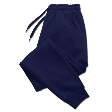 Mens Casual Pants Autumn Winter Fleece Sweatpants Men Running Jogger Sports Gym Trousers Fashion Solid Color Workout Long Pants Zen fit plus