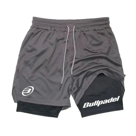 New Men's Padel Sport Shorts Summer Male Breathable Tennis Shorts Quick-Drying Badminton Trousers Outdoor Running Sportwear Zen fit plus