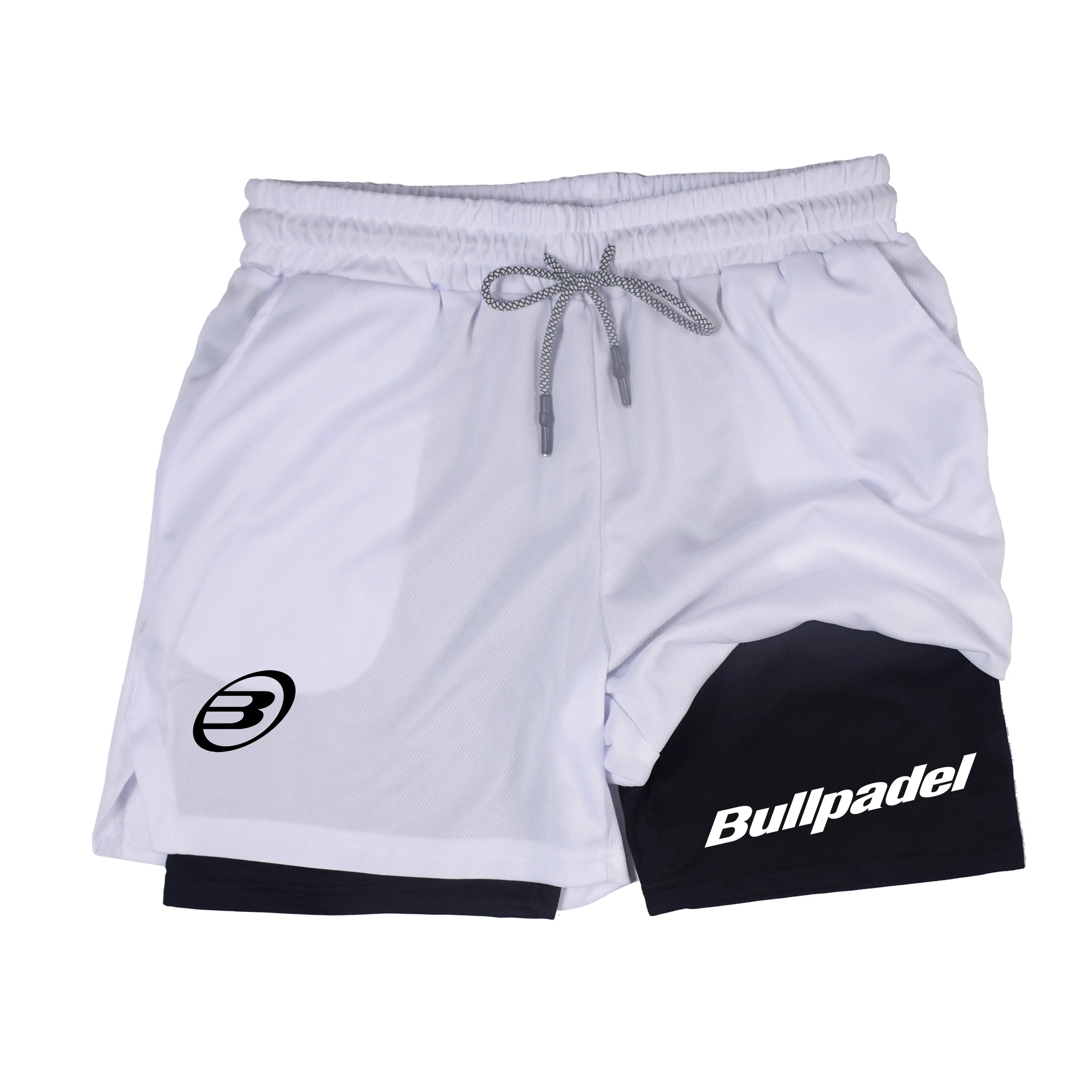 New Men's Sport Shorts Summer Male Breathable Tennis Bullpadel Shorts Quick-Drying Badminton Trousers Outdoor Running Sportwear Zen fit plus