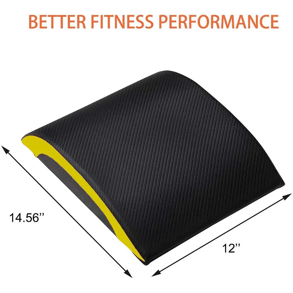 Tailbone Protector Sit Up Mat The Original Abdominal Core Trainer Mat for Full Range of Motion Sit ups Crunches and Ab Workouts - Zen Fit Plus
