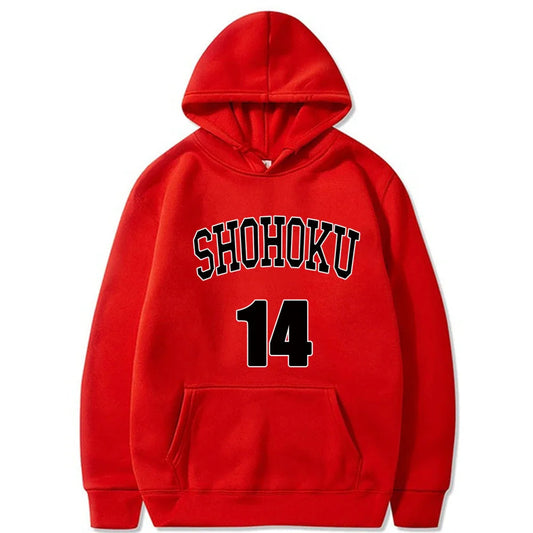 2023 Anime Slam Dunk Hoodies Fashion Cosplay Pullover Unisex Harajuku Hip Hop Sweatshirt Casual Daily Autumn and Winter Cloth Zen fit plus