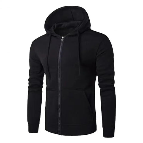 Autumn Men Sweatshirts Long Sleeve Jacket Hoodie Zipper Closure Jacket Male Hoodies Sweatshirt Slim Fit Male Clothing - Zen Fit Plus
