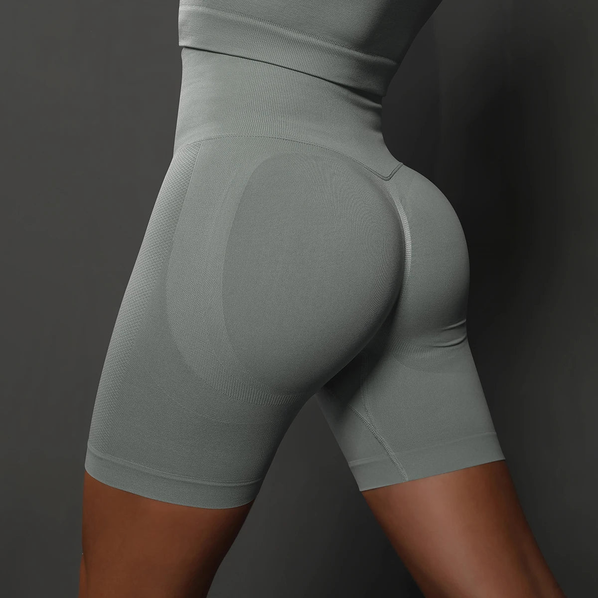 Seamless Shorts for Women Yoga Shorts Push Up Booty Workout Gym Shorts Fitness High Waist Sports Short Women Clothing Zen fit plus