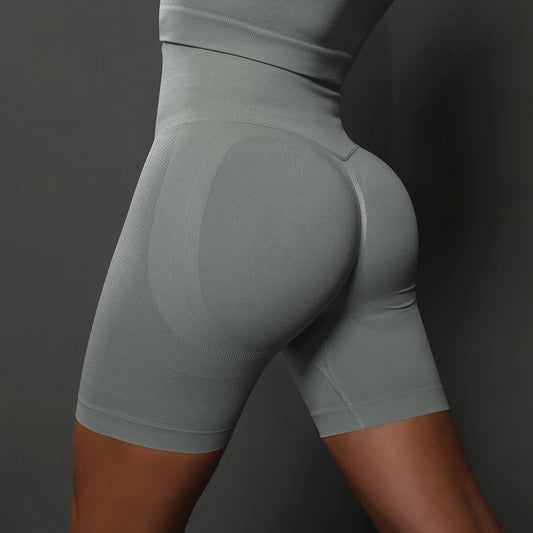 Seamless Shorts for Women Yoga Shorts Push Up Booty Workout Gym Shorts Fitness High Waist Sports Short Women Clothing Zen fit plus
