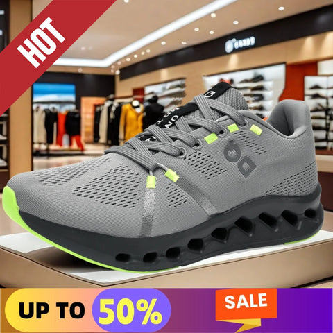 AIR Men Sports Running Shoes Casual Marathon Sneakers Breathable Lightweight Comfort Brand Men Athletic Tenis Walking Sneakers