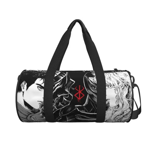 Japanese Anime Bereserk Printed Sports Bags Fashion Cool Training Gym Bag Large Cute Handbags Couple Design Outdoor Fitness Bag - Zen Fit Plus