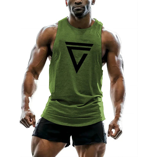 Summer basketball wear sleeveless vest Men's sports undershirt Sleeveless vest men's outdoor 2d printed adult tops Quick dry Zen fit plus