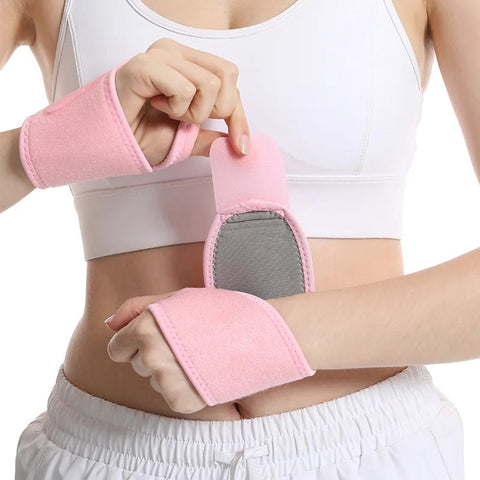 Unisex Wrist Guard Band Brace Support Carpal Tunnel Sprains Strain Gym Strap Sports Pain Relief Wrap Bandage Protective Gear Zen fit plus