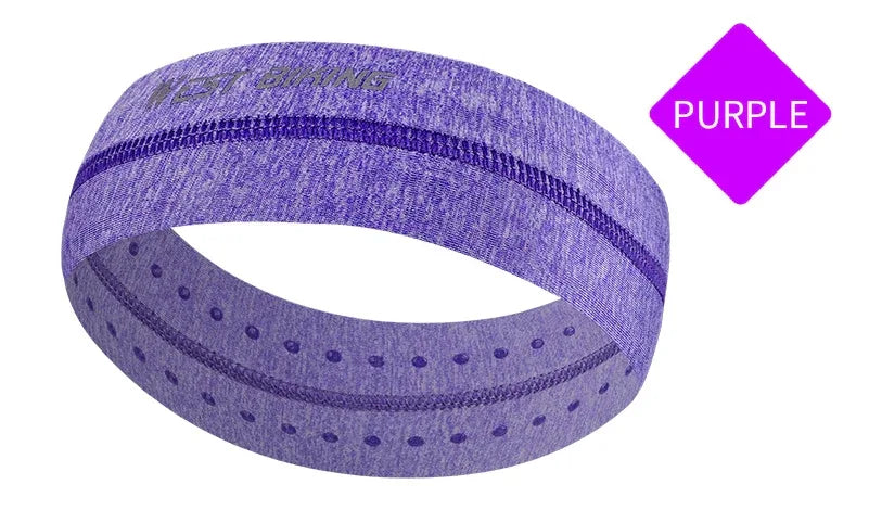 WEST BIKING Sports Headband Anti-slip Sweat Absorbing Elastic Sweatband Quick Dry Men Women Running Fitness Gym Cycling Headwear - Zen Fit Plus