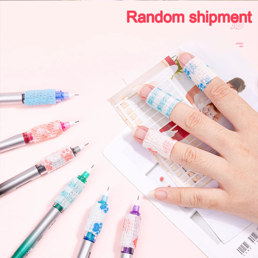 12pcs Elastic Self- Adhesive Bandage Finger Tape Breathable Self Stick Wrap Elastic Athletic Tape for Ankle/Wrist/Finger/Sports Zen fit plus