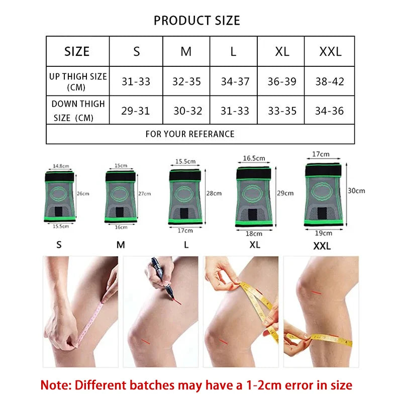 1pc Knee Brace Knee Sleeve Support For Men And Women Knee Pads For Running, Hiking Meniscus Tear Arthritis Joint Pain Relief Zen fit plus