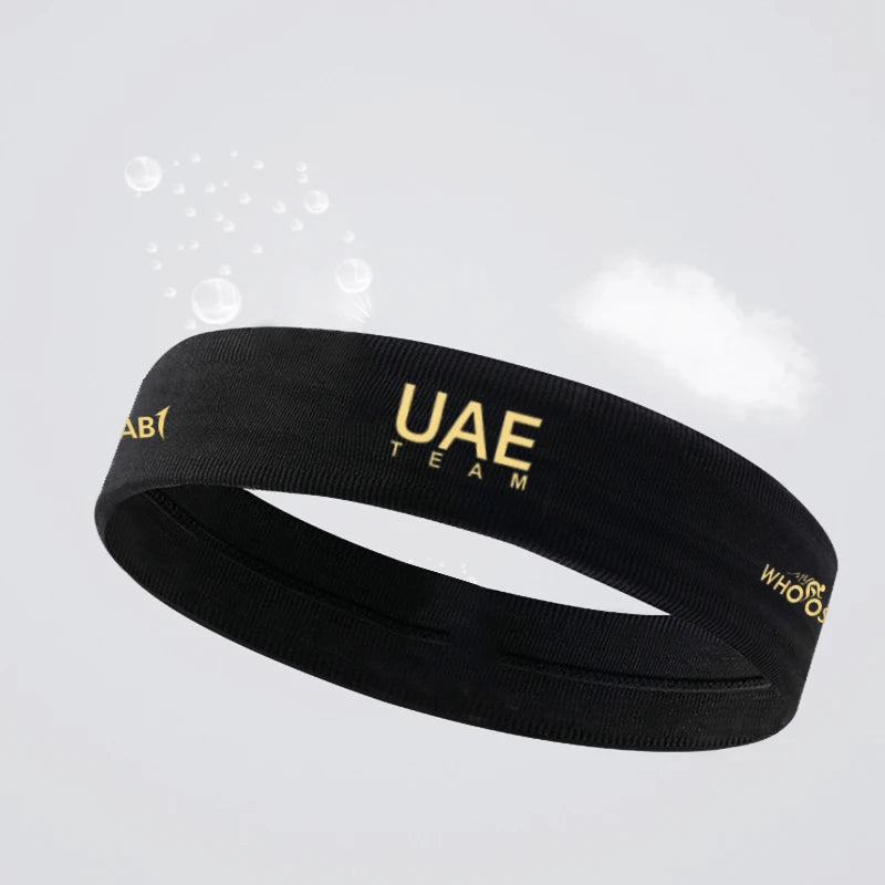 New Quickdry Breathable Antiperspirant Band 2025 UAE Team Cycling Headband Men Women Outdoor Runing Sporting Headwear Zen fit plus