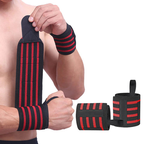 Fitness Wrist Wraps Weight Lifting Gym Wrist Straps Cross Training Padded Thumb Brace Strap Power Hand Support Bar Wristband Zen Fit Plus