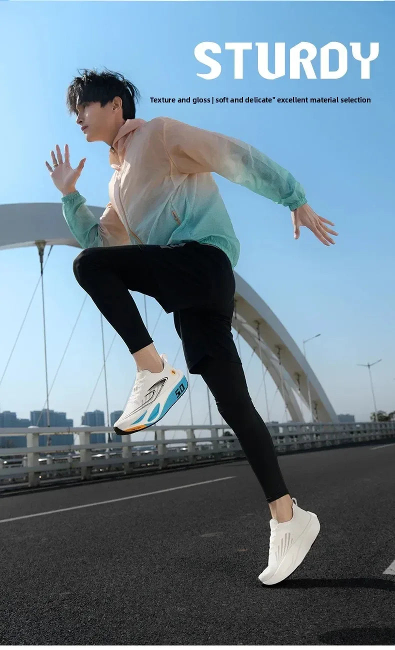 Unisex 2025 Full Carbon Plate Running Shoes Professional Marathon Racing Lightweight Bounce Cushion Breathable Sports Sneakers - Zen Fit Plus