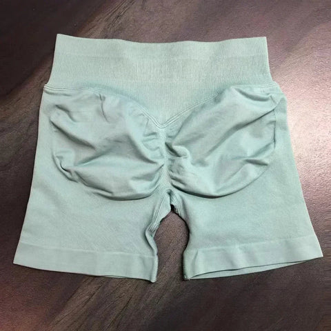 Impact Shorts Women Scrunch Bum Gym Shorts Low Waist Seamless Yoga Shorts  Workout Biker Short Stretch Fitness Short Zen fit plus