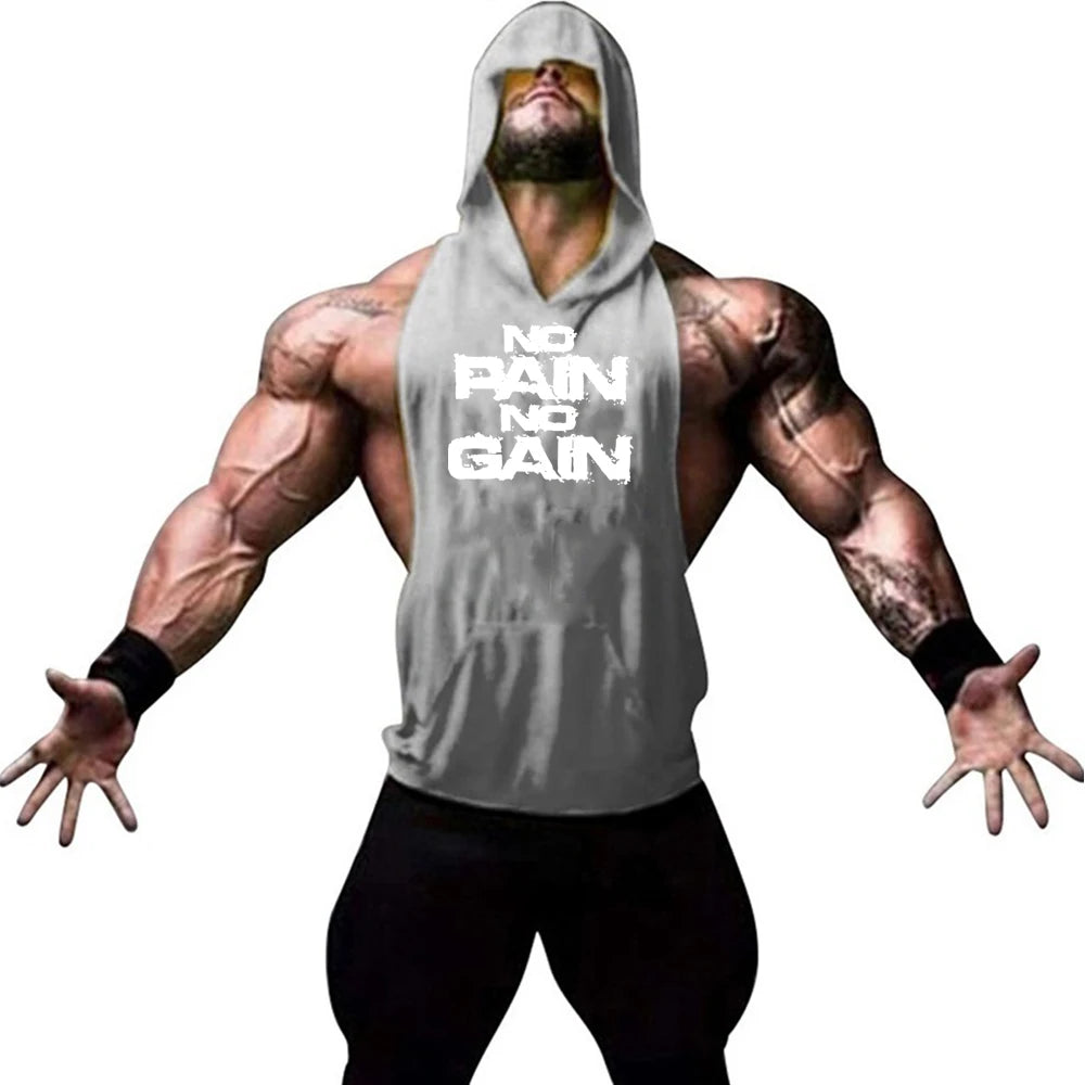Brand Vest Muscle Sleeveless Singlets Fashion Workout Sports Shirt Mens Bodybuilding Fitness Top Men Gym Tank Top Clothing Zen fit plus