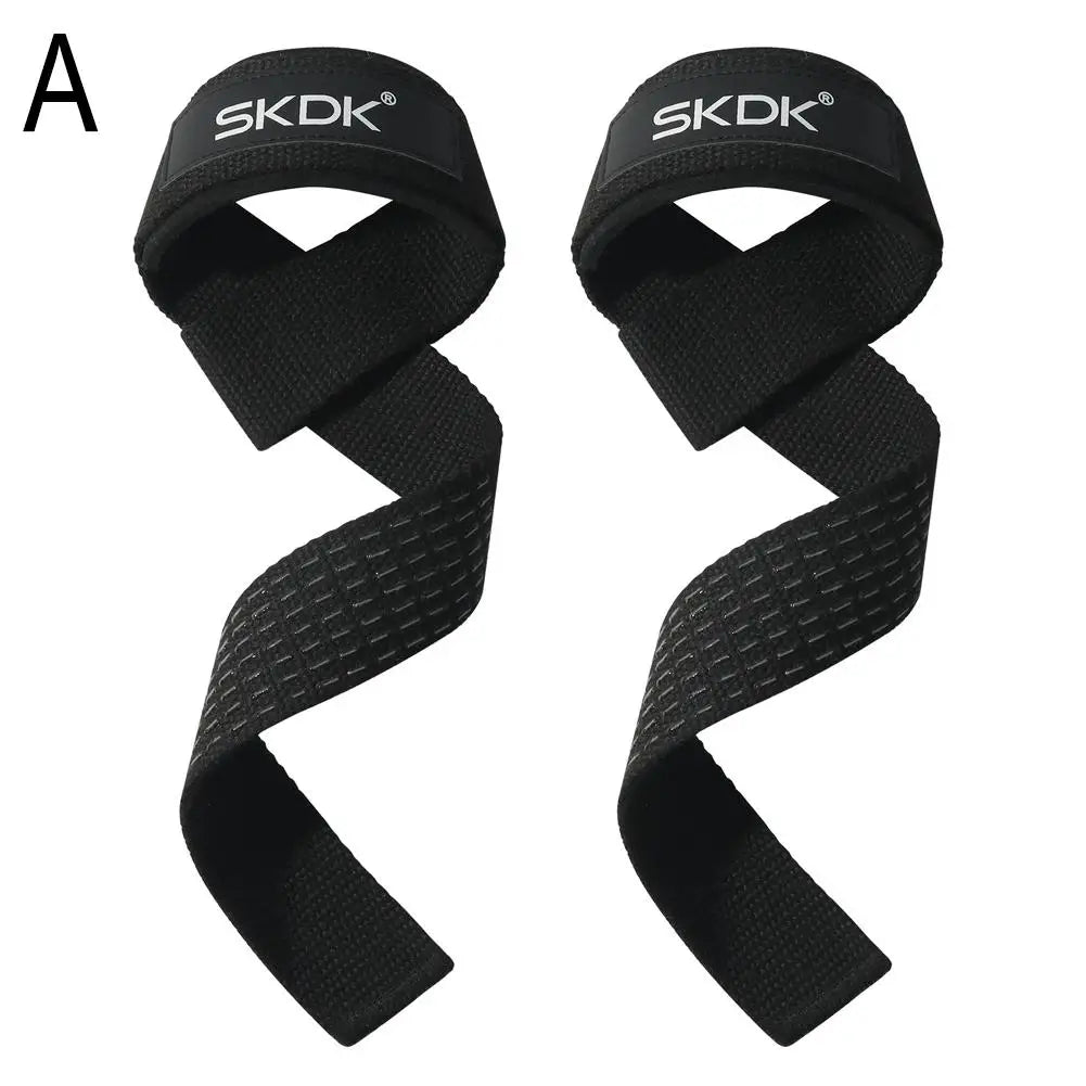 Silicone Weightlifting Straps Anti-Slip Lifting Wrist Wrist Crossfit Strength Hand Straps Grips Deadlifts Training Support A8V7 Zen fit plus