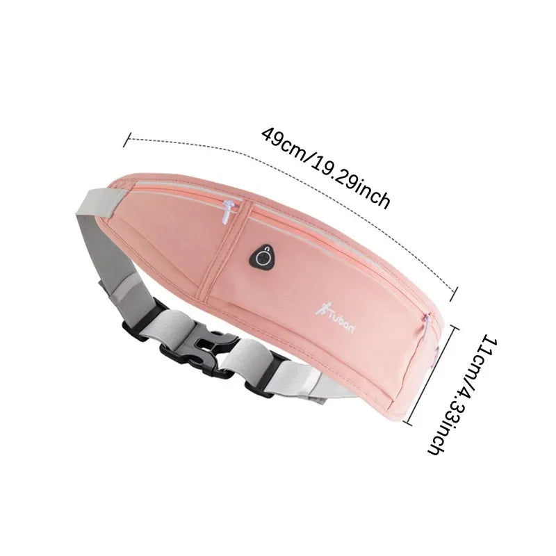 Sports Waist Pack Fanny Pack Wallet Adjustable Men Women Running Pouch Belt Portable Phone Holder Gym Bum Outdoor Running Bags - Zen Fit Plus