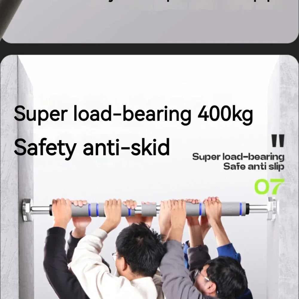 Telescopic Doorway Pull Up Bar Non-Slip Chin-Up Fitness Equipment Adjustable Home Gym Strength Training Heavy Duty For Men Women - Zen Fit Plus