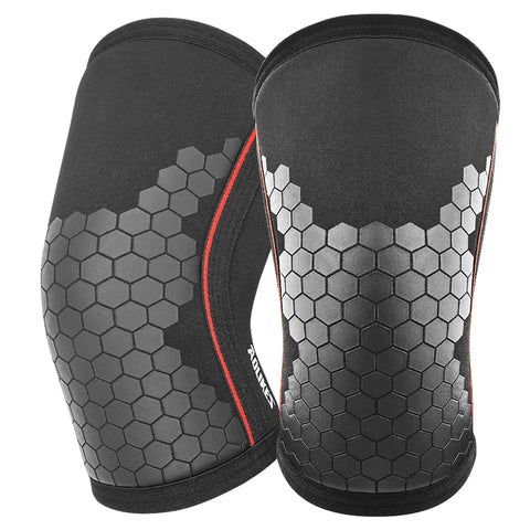 AOLIKES 7MM Weightlifting Elbow Brace Support Neoprene Compression Elbow Pads Arm Sleeves Protector For Powerlifting Gym Fitness Zen fit plus