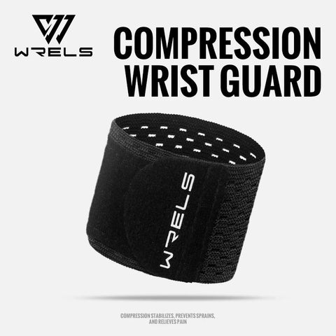 WRELS Wristband Wrapping Compression Sports Elastic Adjustable Wrist Guard Support Basketball Weight Training Wrist Wraps Zen Fit Plus