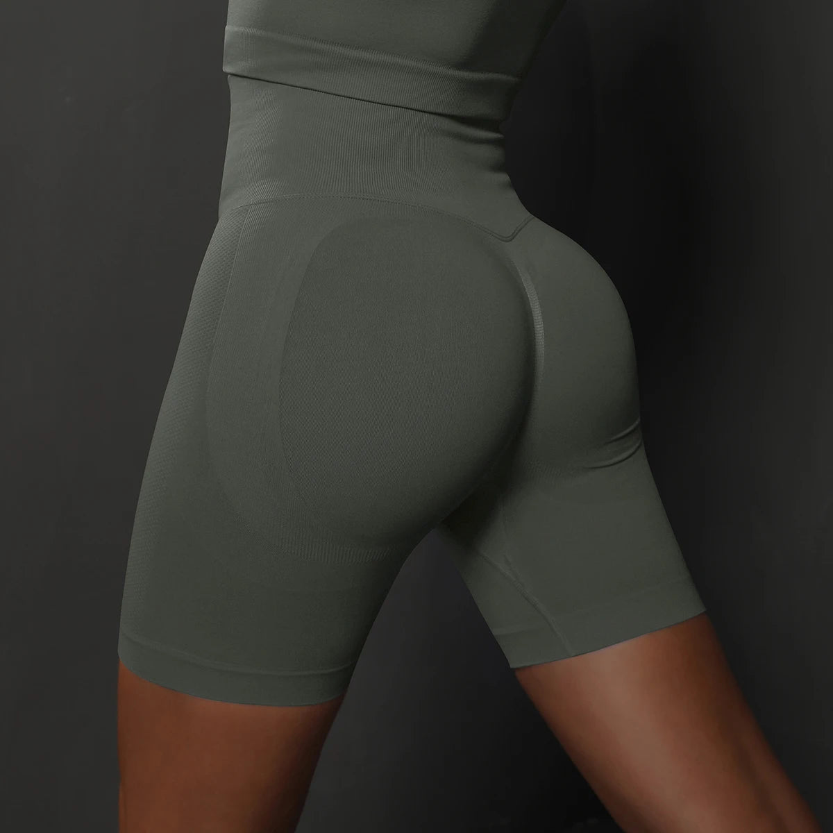 Seamless Shorts for Women Yoga Shorts Push Up Booty Workout Gym Shorts Fitness High Waist Sports Short Women Clothing Zen fit plus