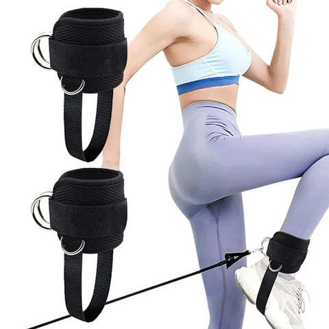 Ankle Straps for Cable Machine, Cable Ankle Attachment for Gym, Ankle-Cuff,Kickback Ankle Strap for Glute Workout,Leg Extensions Zen fit plus