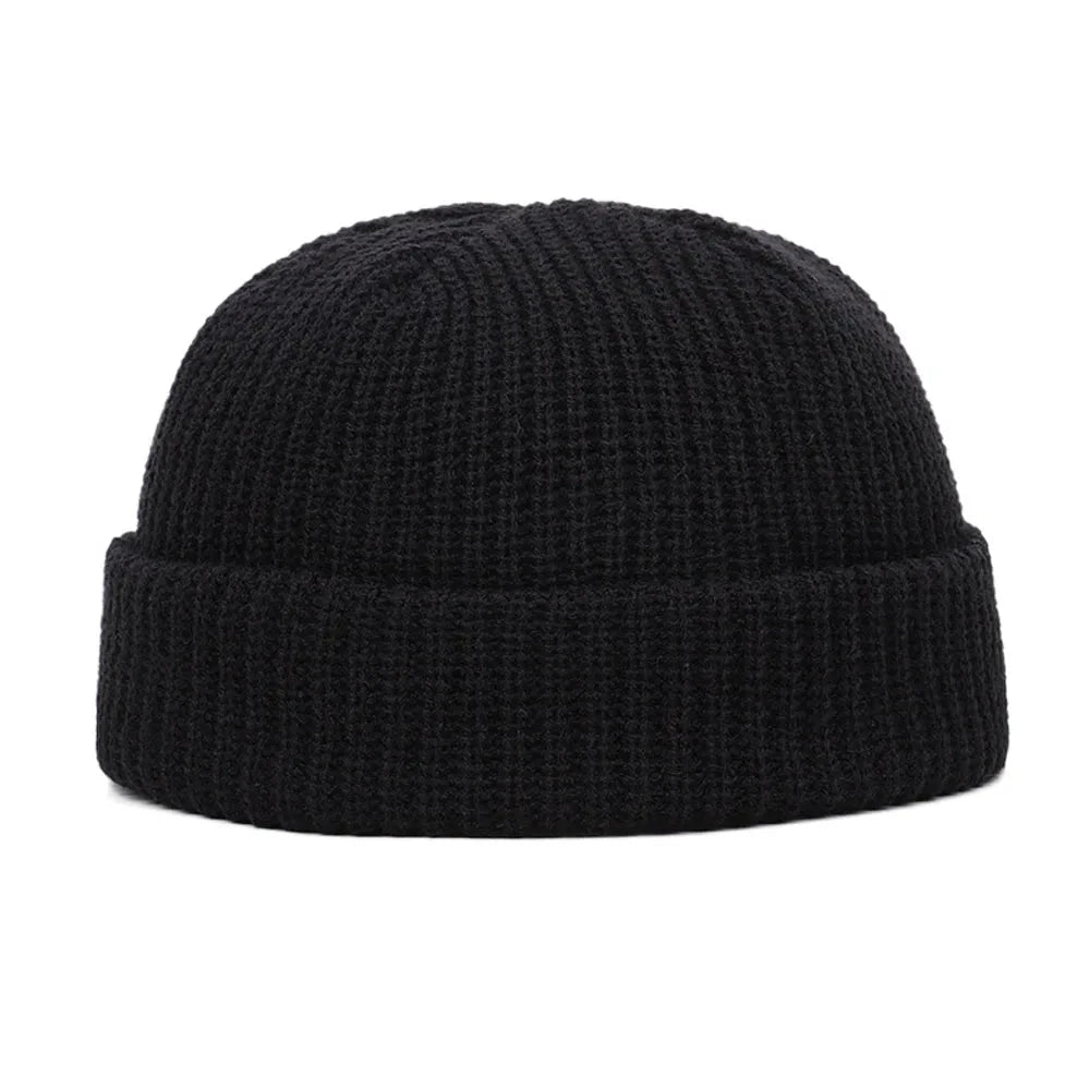 Winter Warm Beanies Casual Short Thread Hip Hop Hat Adult Men  Female Wool Knitted Skull Cap Elastic  Unisex Zen Fit Plus