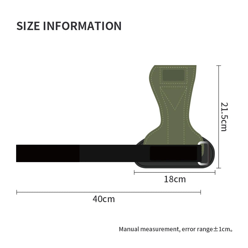 2PC/1pair Cowhide Palm Protection Wear-resistant Non-slip Wrist Protection Equipment Fitness Weightlifting Booster Belt Deadlift Zen Fit Plus