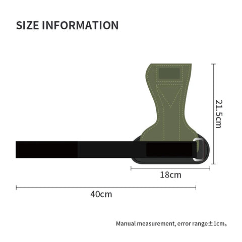 2PC/1pair Cowhide Palm Protection Wear-resistant Non-slip Wrist Protection Equipment Fitness Weightlifting Booster Belt Deadlift Zen Fit Plus